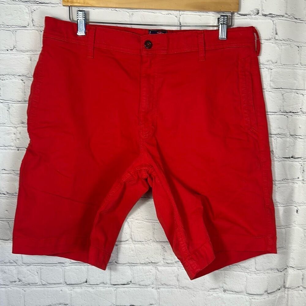 The North Face Red Shorts Men’s Size 34 Hiking Fishing Camping Christmas
